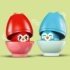 LEGO DUPLO fa egyensúlyozáshoz és egymásra rakáshoz, fejlesztő játék, építőkészlet 18 hónapos kortól, kreatív játék gyerekeknek, oktató játék 2 játékmadárral 10440 Építőkészlet Besuche den LEGO-Store