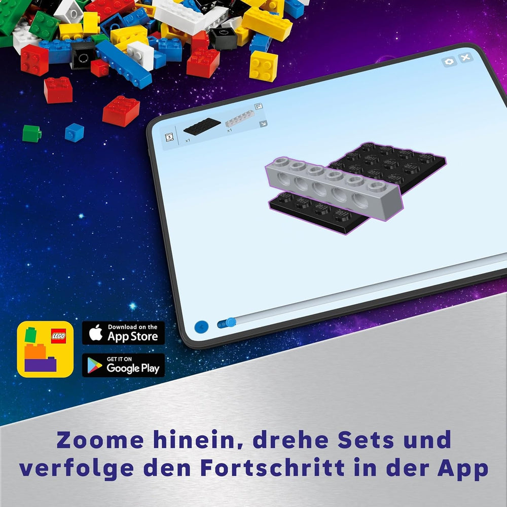 LEGO City Raumschiff, Weltraum-Spielzeug és Space Shuttle für Kinder zum Baen, Jungen und Mädchen ab 6 Jahren, Set mit Astronaut-Figur 60430