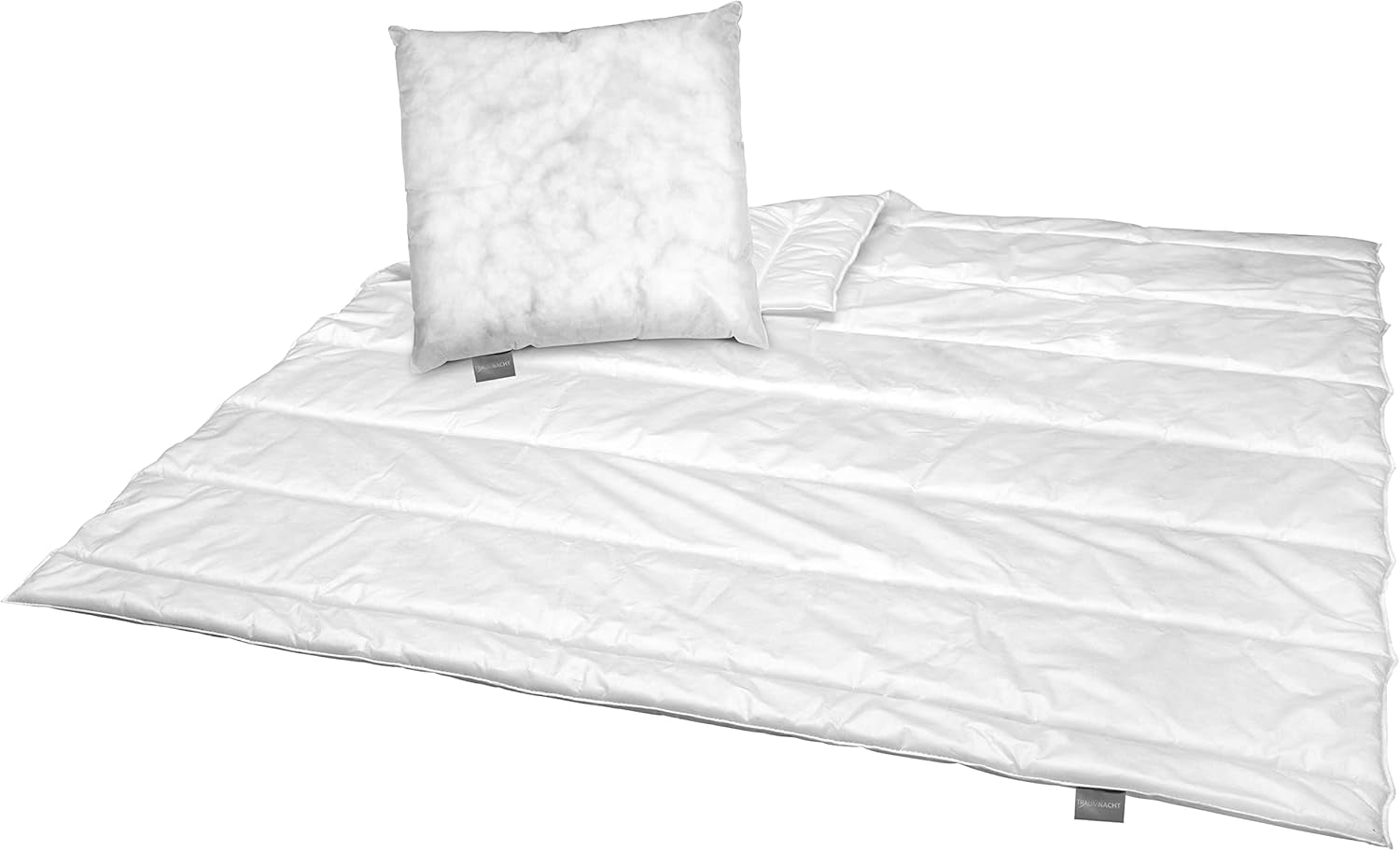 Traumnacht Green alap ágygarnitúra egész évben használható paplanból, 135 X 200 cm + párna 80 X 80 cm, Öko-Tex minősítéssel, német minőségi szabvány szerint gyártva Paplanok és paplanok Naty Shop