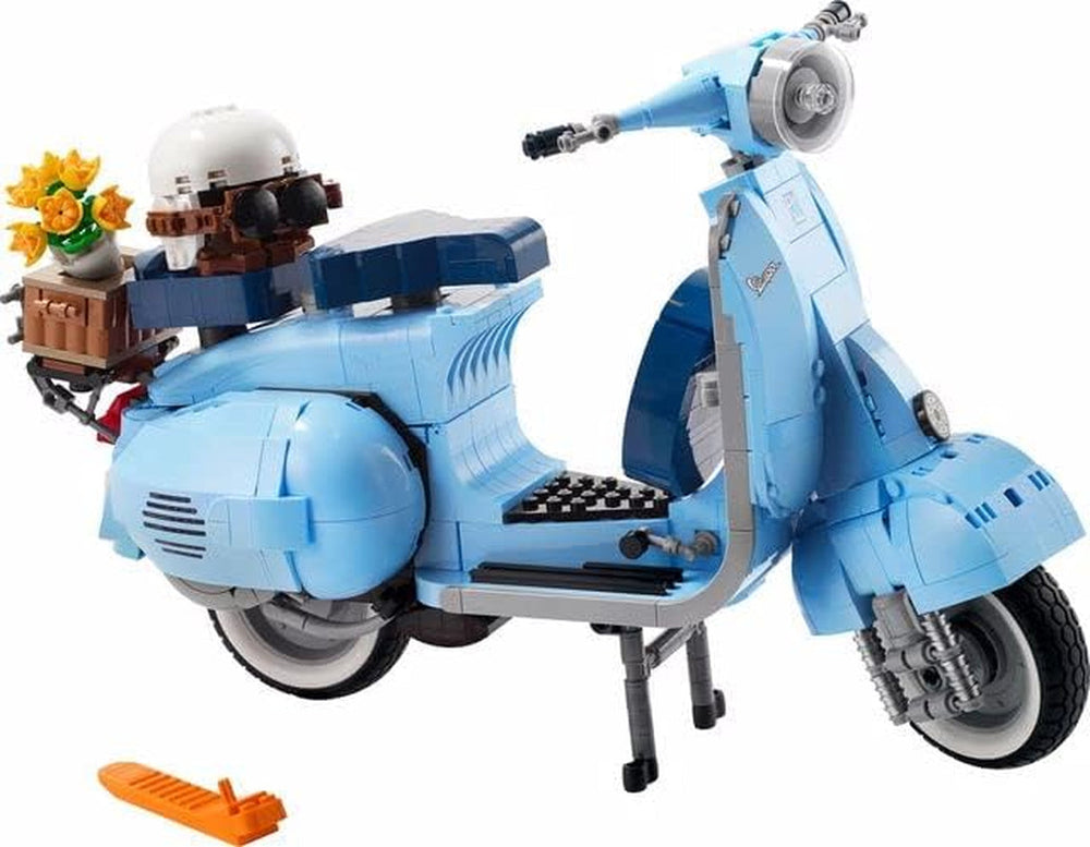 LEGO Icons Vespa 125, megépíthető motorkerékpár-modell, régi olasz robogó, modellkészlet felnőtteknek, bemutatódarab szobadekorációként, ajándékok nőknek és férfiaknak, 10298 építőkészlet Besuche den LEGO-Store