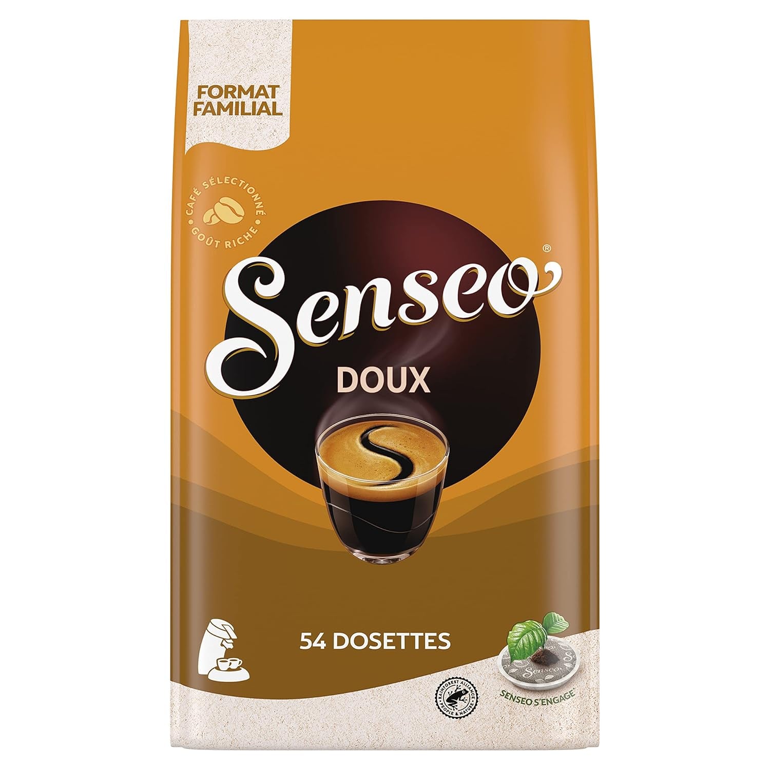 Senseo Kaffeepads Doux Sanft 54 pads