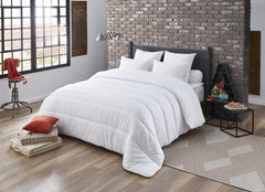 Paplan, Atkaálló, Fehér, 240 X 220 cm, Franciaágyhoz, Paplan Niagara, Puha és kényelmes, Mosógépben mosható 40 °C-on Paplanok és paplanok Naty Shop 240 X 220 Cm Egyedi