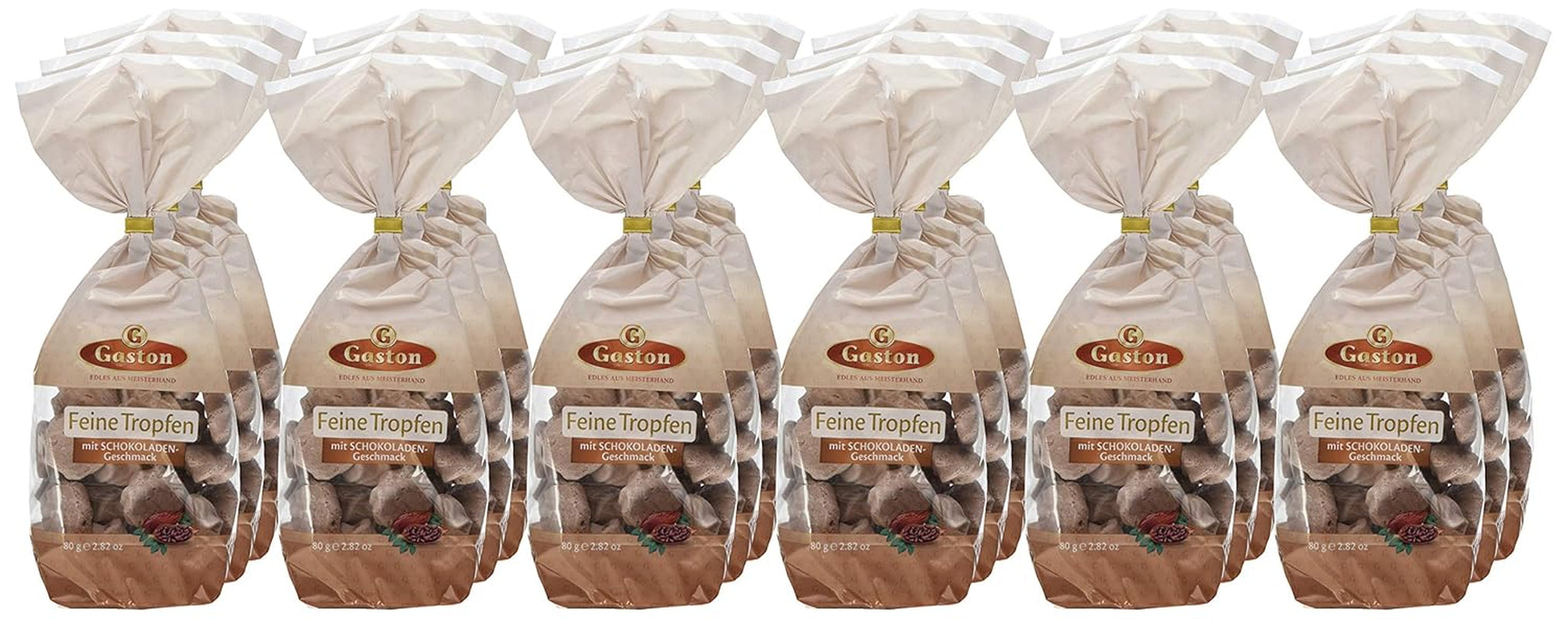 Csokoládé ízű finom cseppek 18 db-os csomag (18 x 80 g)