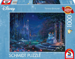 Schmidt Spiele 58043 Thomas Kinkade Disney Csillagfényben táncoló Hamupipőke 1000 darabos színes puzzle Naty Shop alapértelmezett cím
