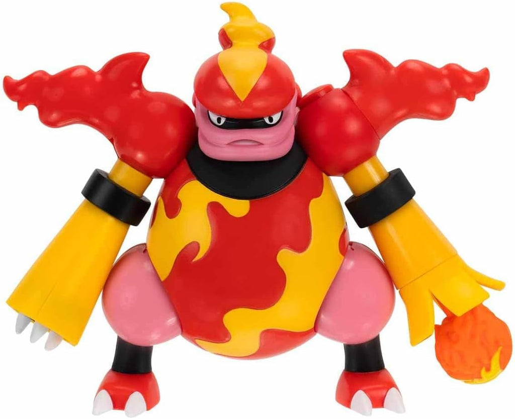 Pokémon PKW0164 - Battle Feature Figure - Liberlo, figură mobilă oficială, 11,5 cm Action figures Naty Shop Magmolog