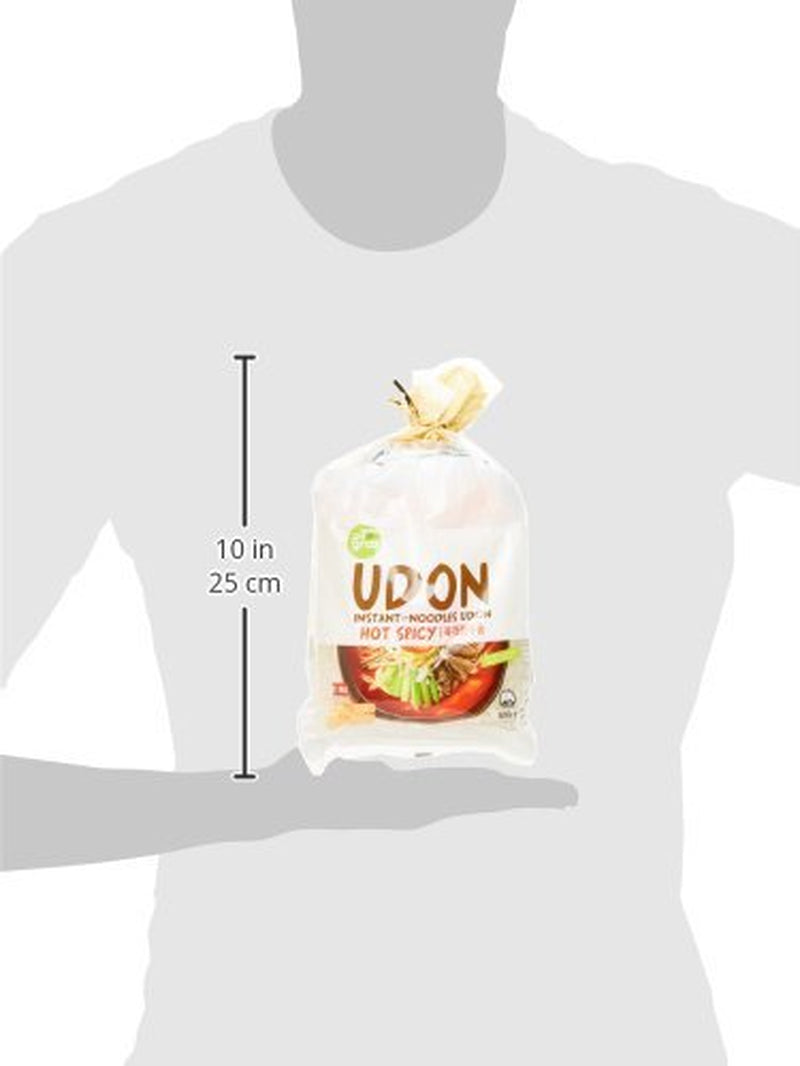Allgroo Udon instant tészta - Fűszeres Udon leves, gyorsan elkészíthető - 3 adagot tartalmaz - 1 x 690g