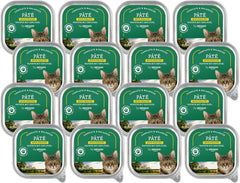 Lifelong by Amazon Katzenfutter, nass, Pastete mit Geflügel, 100 g, 16 Stück