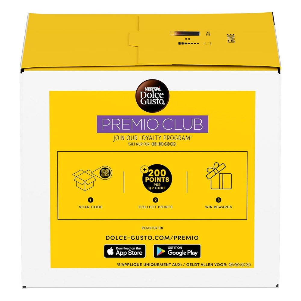 NESCAFÉ DOLCE GUSTO Grande Kaffeekapseln 3er Vorratspack (3 x 30 Kapseln)