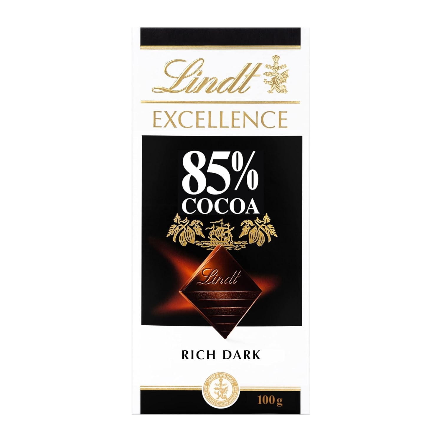 Lindt csokoládé | Bar EXCELLENCE 85% kakaó | 100g | Extra étcsokoládé | Vegán csokoládészelet