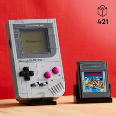 LEGO Super Mario Game Boy - Modellbau für Erwachsene - Nintendo Modell mit 2 Spielmodulen incl. Zelda sowie Ständer – Retro ajándék Apák napjára játékrajongóknak – 72046