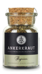 Ankerkraut Kakukkfű, gerebelt, mediterrán Gewürz, 30g im Korkenglas