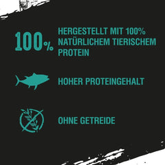 CRAVE Katze Portionsbeutel Multipack Sauce mit Thunfisch 13 x 4x85g