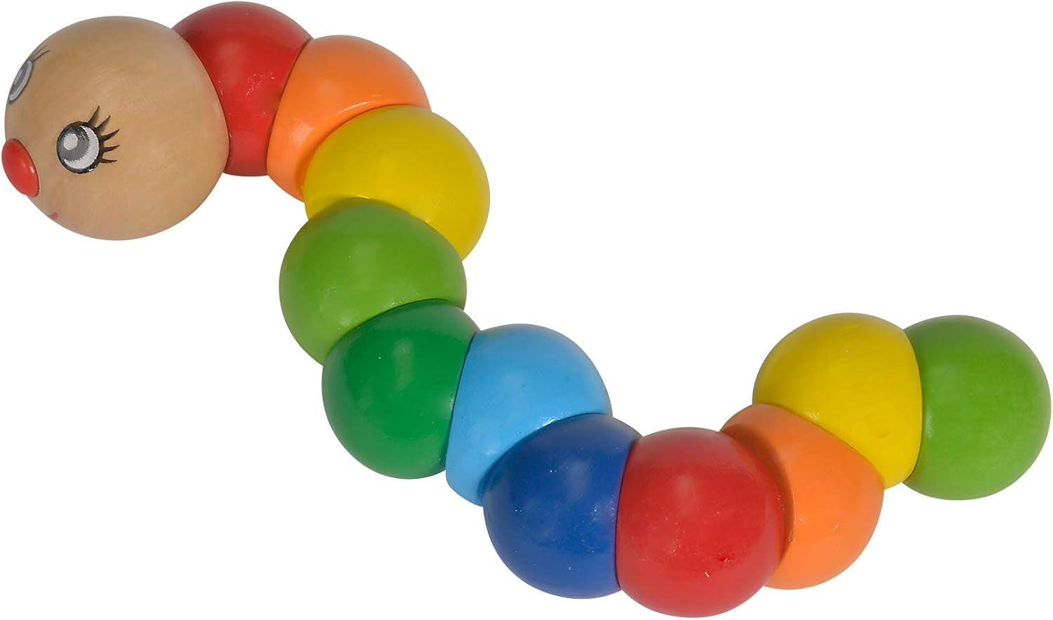 Eichhorn 100003440 - Jucărie de prins, motiv: tâlhar 18.5cm, lemn de esență tare Jucarii Bebe Naty Shop