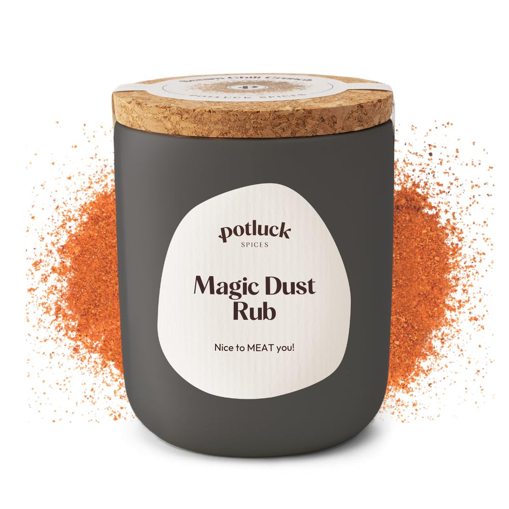 Potluck | Fűszer Burger | Würzmischung im Keramiktopf | 100g | Vegán, gluténmentes és természetes alapanyagokból