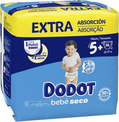 Baby Dry Extra - Jumbo csomag, 5-56 darabos méretben