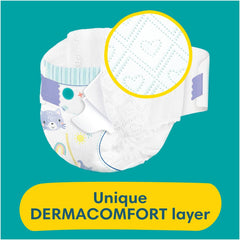 Pampers pelenka babáknak 0 méretű (1,5-2,5 kg) prémium védelem, 24 db, kényelem és védelem Pampers Softest