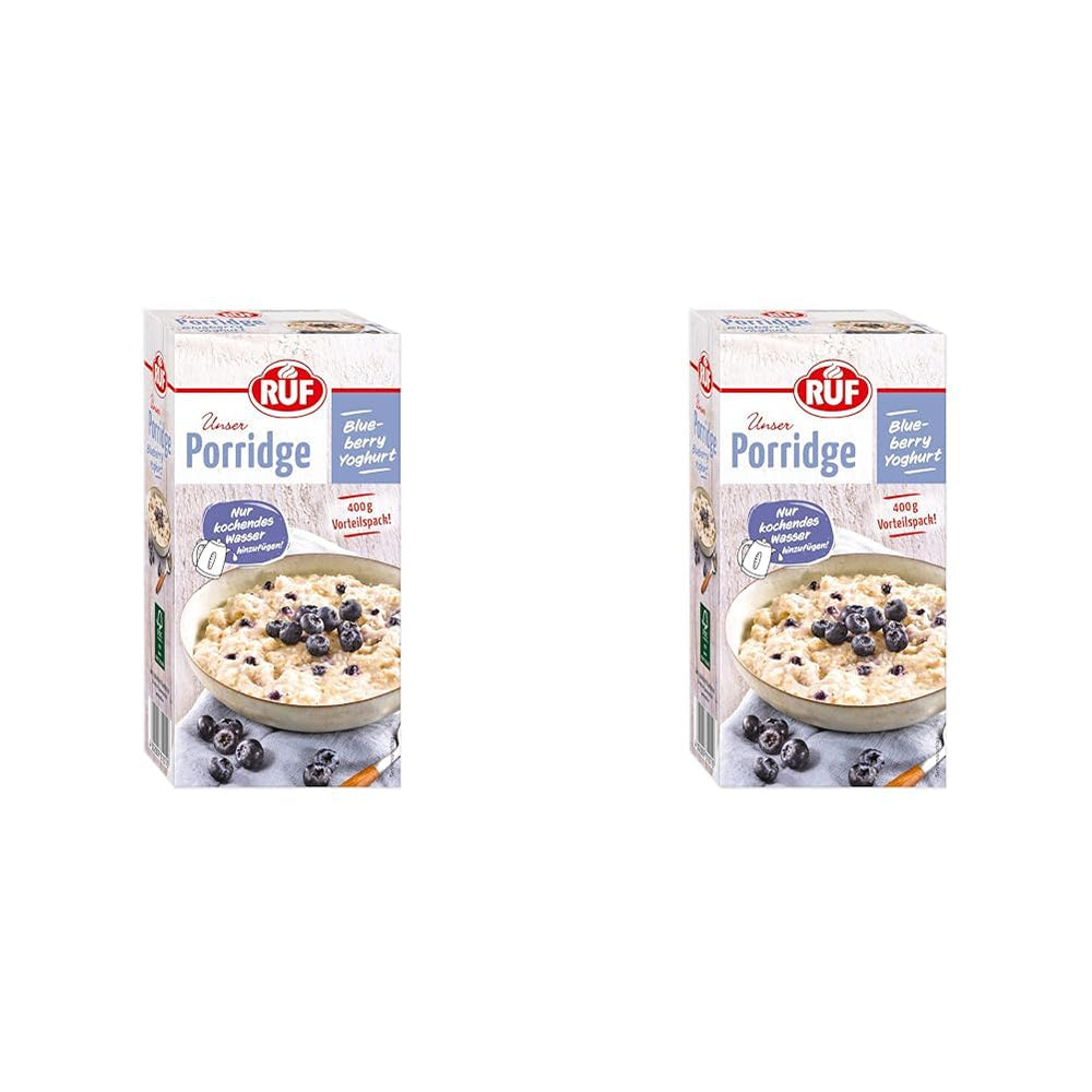 RUF fahéjas almás zabpehely teljes zabpehellyel, finom fahéjas ízzel és szárított almadarabokkal, snackek, tömeges kiszerelés, 1 x 400 g