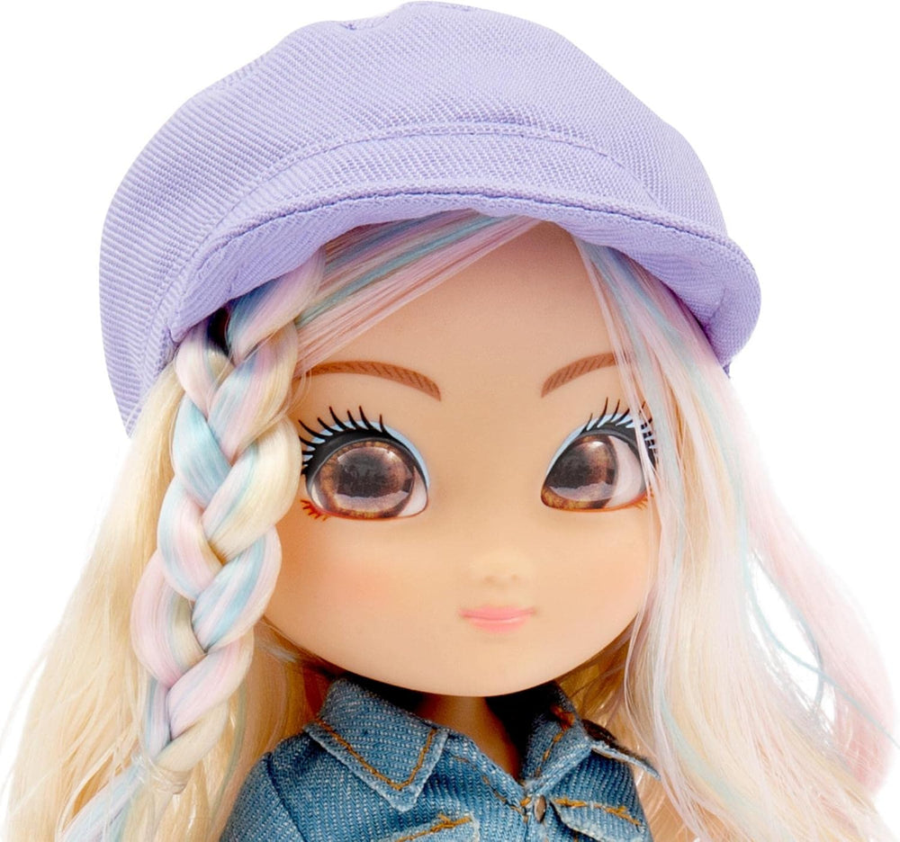Unique Eyes, Collection Girly, Puppe 25 cm – Rebecca, mit ihrem Augen, mit Kleidung, Spielzeug für Kinder ab 3 Jahren, MYM122