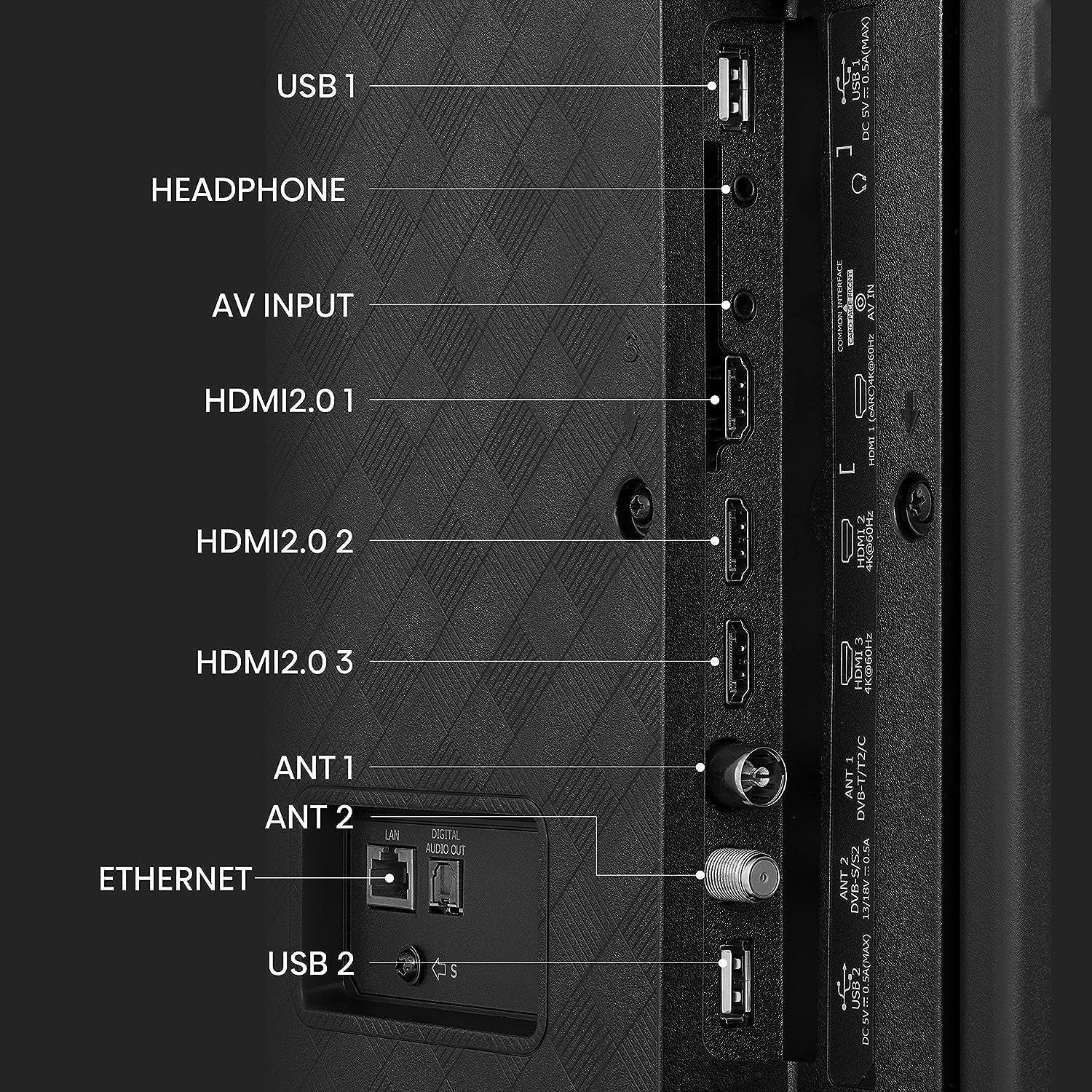 Televizor LED Hisense 50E63KT, 50 de inci, Smart TV UHD 4K
