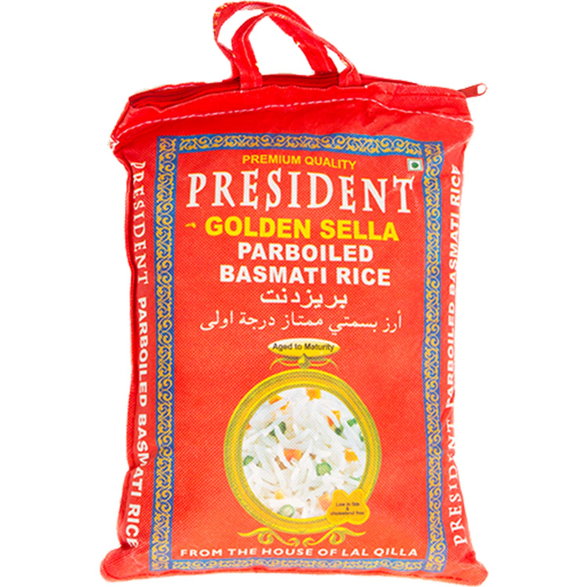 Elnök – Golden Sella basmati rizs, (1 x 10 kg)