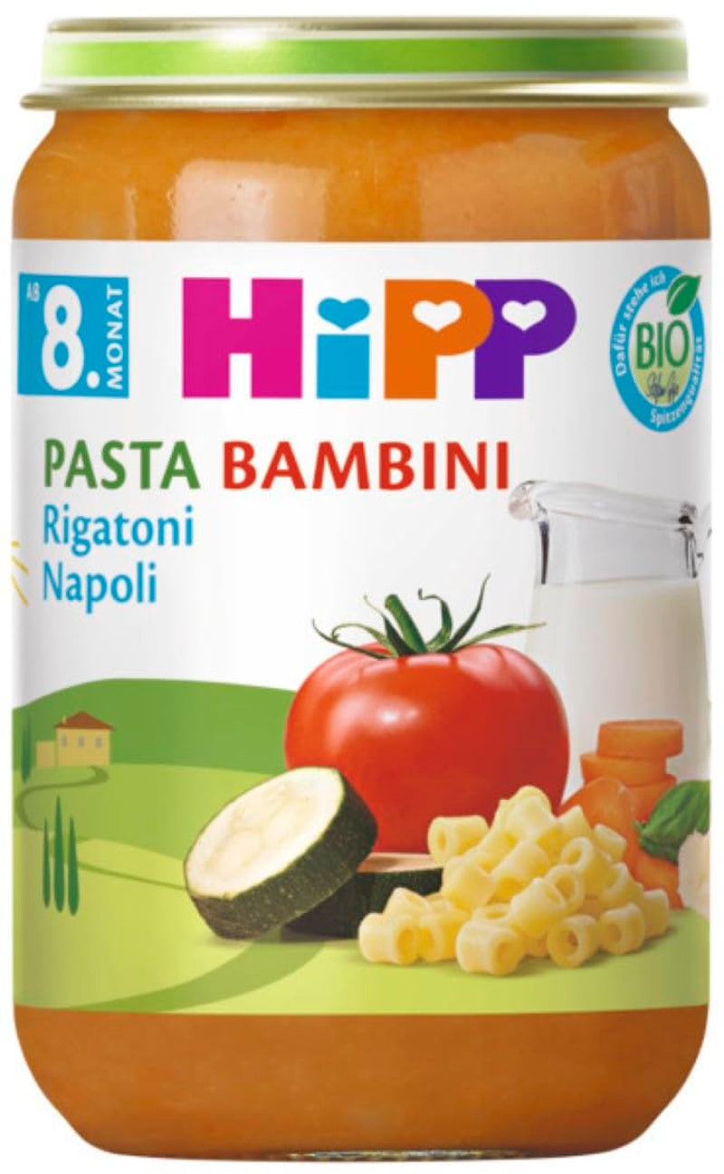 Hipp Bio menük 10. Luna Pasta Bambini, Rigatoni Napoli, 220G 6 db-os (6X220G) Mother and Child Naty Shop alapcím