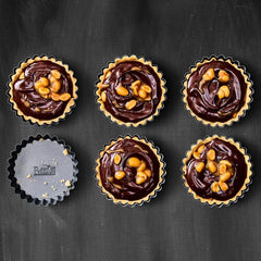 RBV Birkmann Premium Sütő, tortaforma, Ø 10 cm, 6 db, kivehető talppal Formák és tepsi Naty Shop