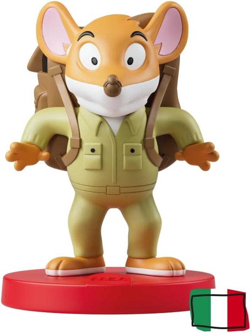 Figura cu sunet Mica Sirenă - povești cu sunet - jucărie, conținut educațional, versiune în limba franceză, copii de la 4 ani în sus Jucarii Bebe Naty Shop Quattro Topi Nella Giungla Nera