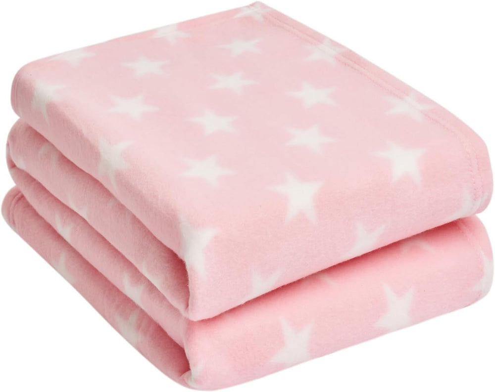 DREAMSCENE pătură confortabilă pătură pufoasă pătură fleece - living pătură cald iarna moale, canapea pătură, pătură canapea, pătură cuddly copii, living & pături cuddly 120X150Cm, canapea arunca pătură gri stele Paturi si Cuverturi Besuche den DREAMSCENE-Store Roz 120 X 150 Cm