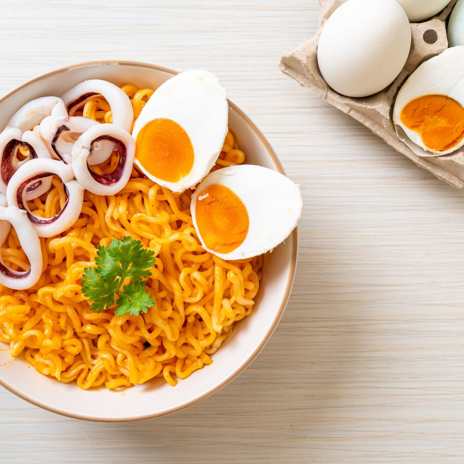 MAMA - Instant tészta sózott tojással - Multipack (10 x 85g)