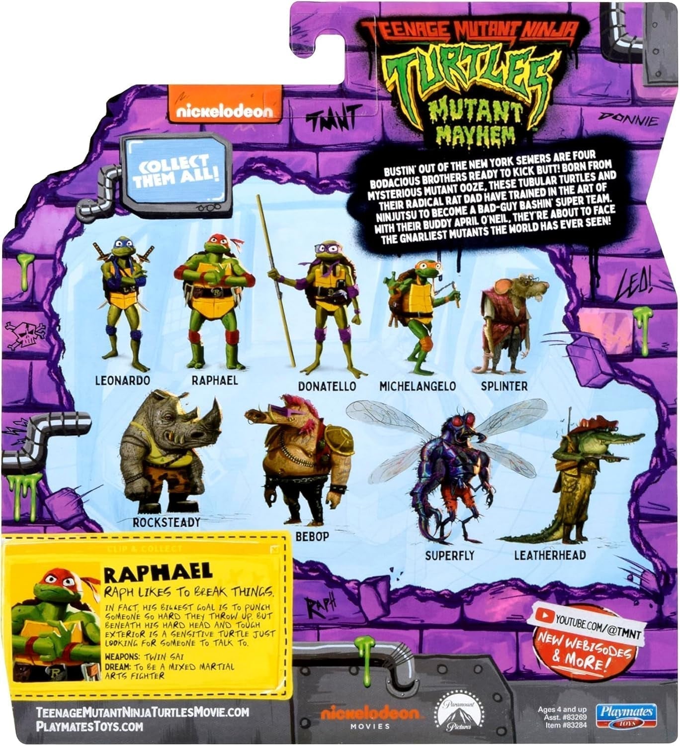 TEENAGE MUTANT NINJA Turtles - Raphael Alapfigura Akciófigurák Naty Shop