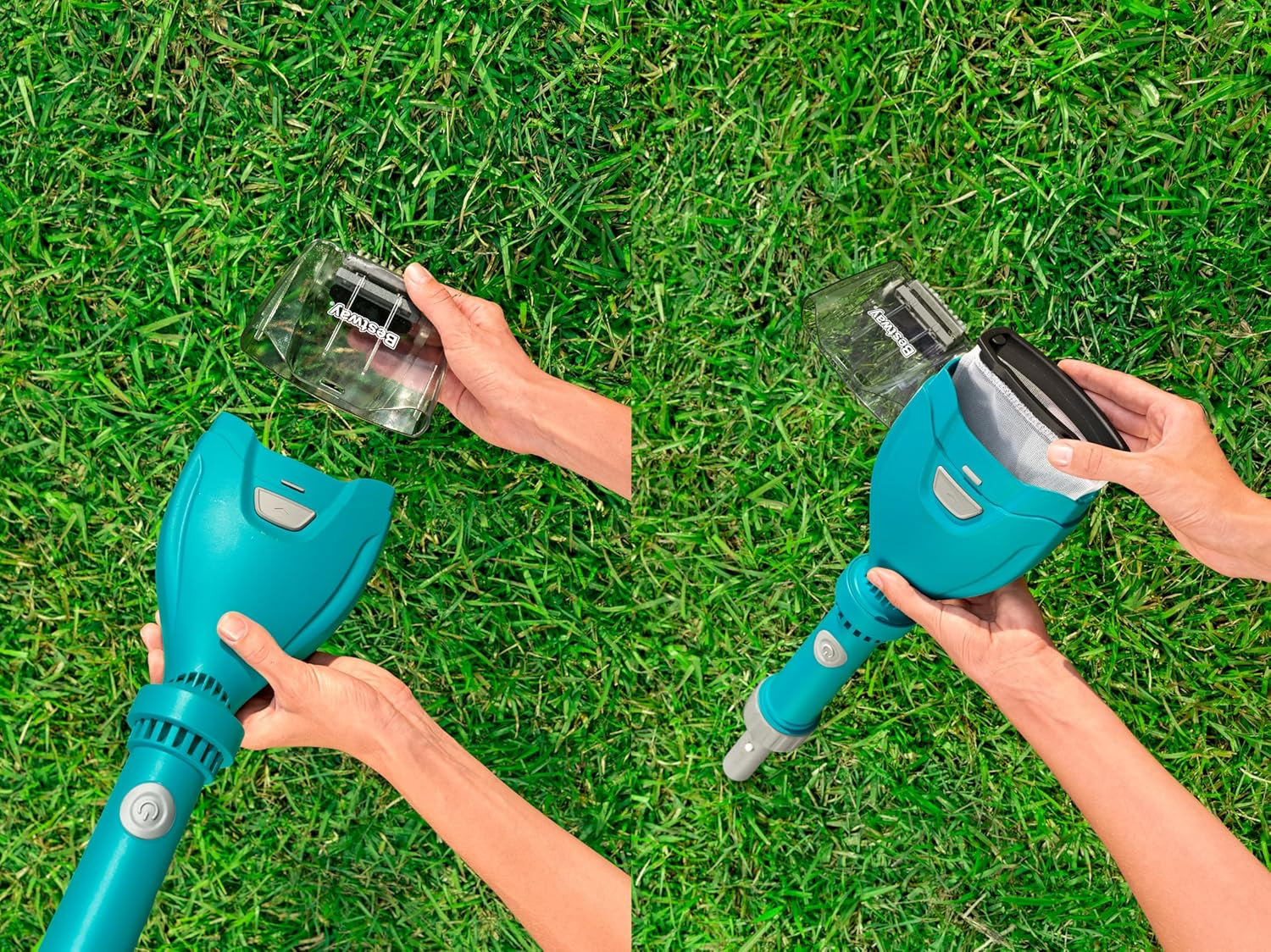 Akkumulátoros medencetisztító Bestway AquaTech 150 cm