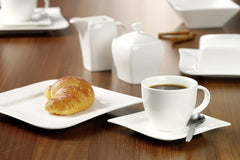 Zahărniță și ulcior de lapte Ritzenhoff & Breker Melodie, set 2 piese, alb