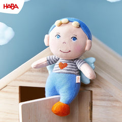 HABA Guardian Angel Mats - Plüss szövet baba (15 cm), ideális üdvözlőajándék babáknak és kisgyermekeknek - 30°C-on mosható - 2011869001 Dolls Naty Shop