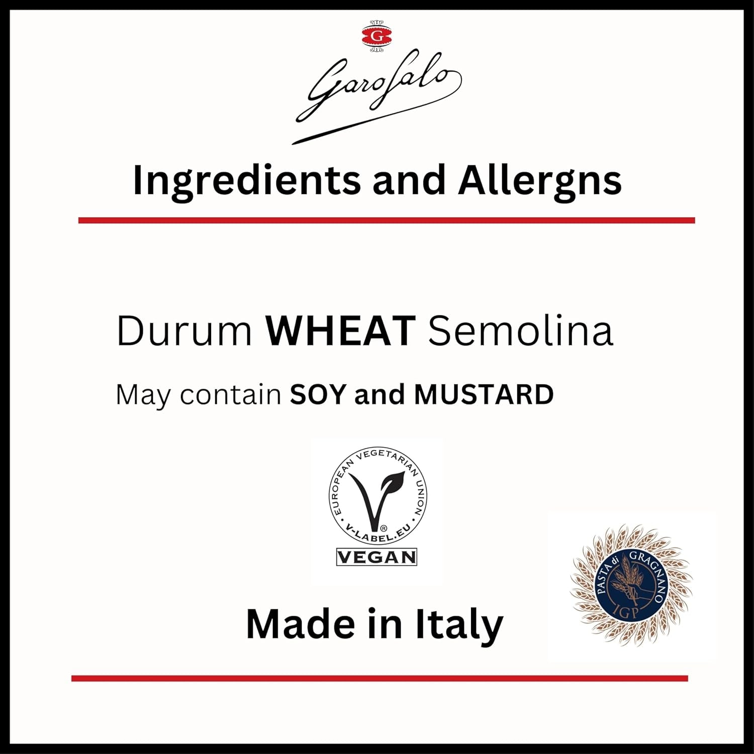 Orecchiette tészta, 500 g