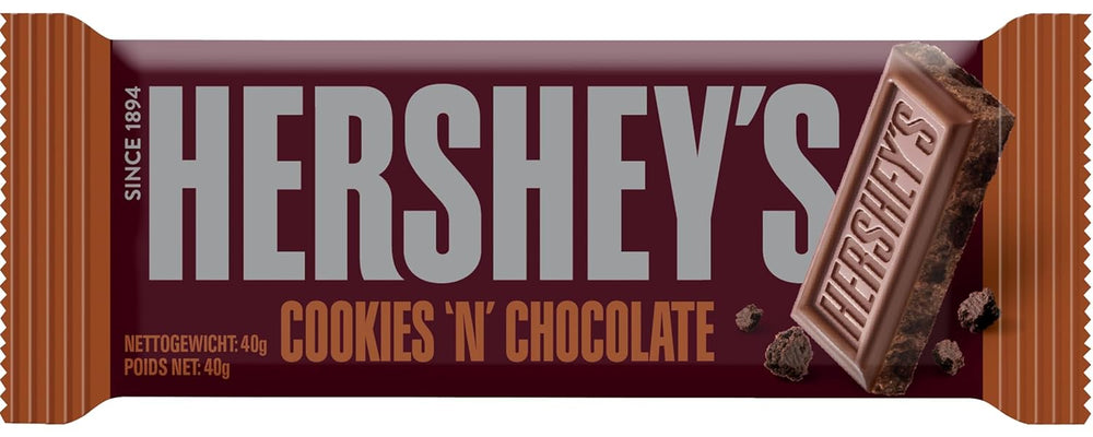 Cookies 'n' Chocolate, 24 db-os csomag (24 x 40 g) - Szájban olvadó tejcsokoládé ropogós sütidarabokkal