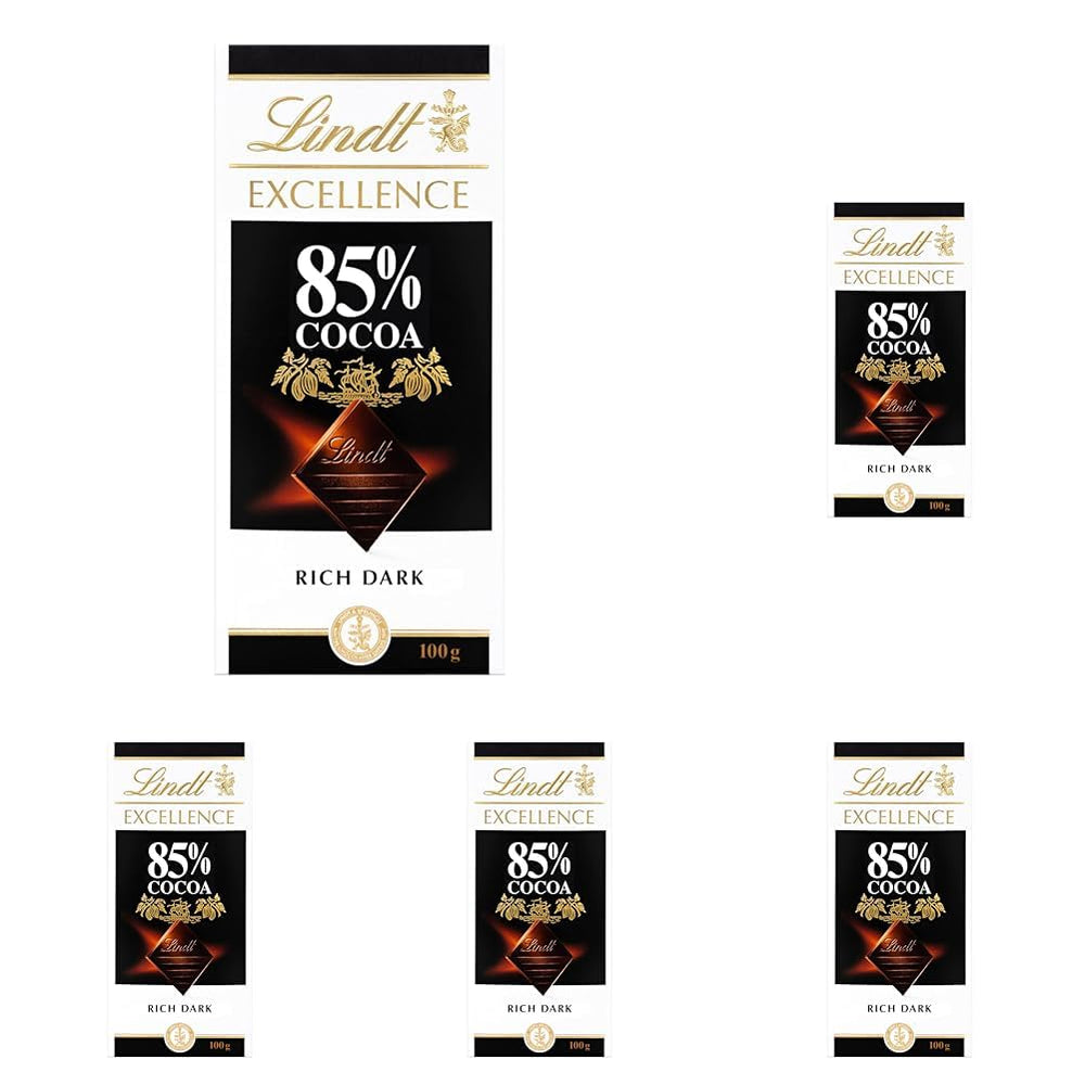 Lindt csokoládé | Bar EXCELLENCE 85% kakaó | 100g | Extra étcsokoládé | Vegán csokoládészelet
