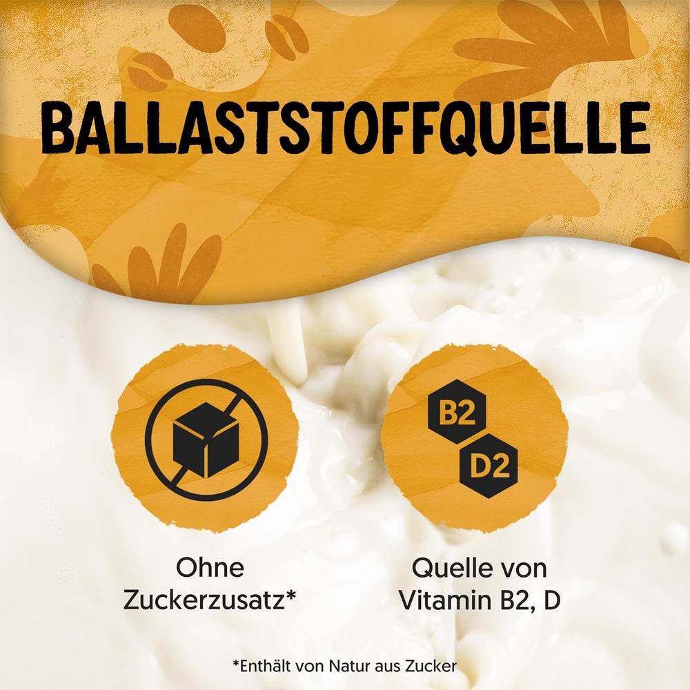 Alpro Barista Haferdrink – Zum Aufschäumen – Vegan und milchfrei – Von Natur aus lactosefrei – Rich an Ballaststoffen, Calcium and Vitaminen – 8 x 1 L – Haltbar