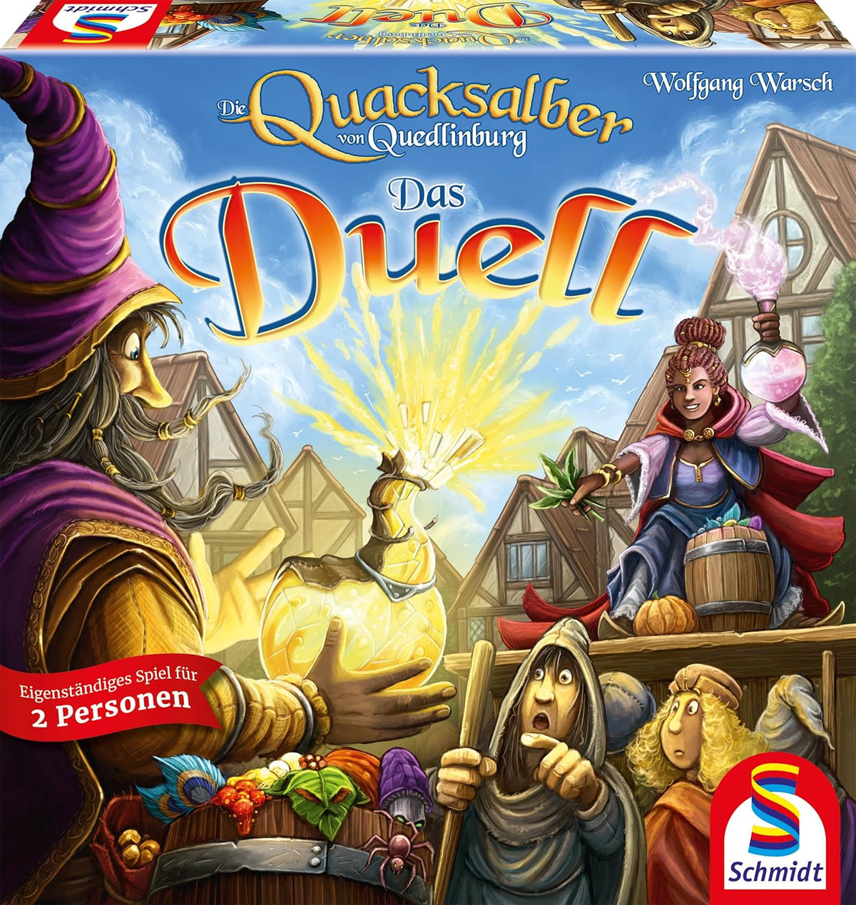 Schmidt Spiele 49447 Quacks of Quedlinburg, A párbaj, családi játék