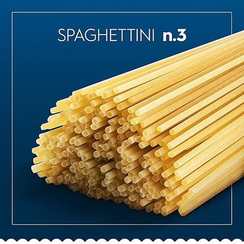Pasta Barilla Classic Spaghettini sz. 3 kiváló minőségű durumbúza, mindig al dente (1 x 500 g)