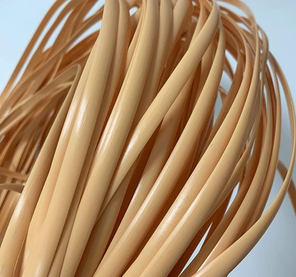 Synthetisches Rattan-Reparaturset, Rattan-Reparaturset Grau Flach Gewebtes Kunststoffmaterial Für Rattan Und Gartenstühle 500G/Grey