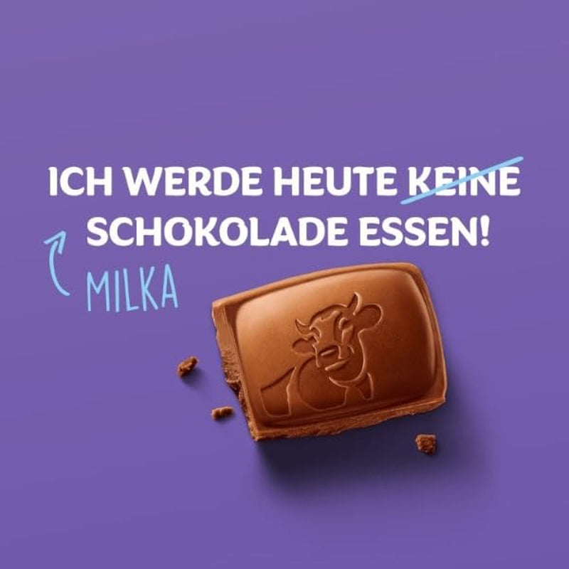 Milka I love Milka Hearts – Szájban olvadó alpesi tejcsokoládé és finom erdei mogyoró – 10 x 130g