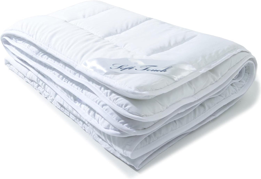 Aqua-Textil 4-sezon plapuma 135X200Cm Pături înnodate împreună Iarna 800G Vara 600G Reglarea climei Oeko-Tex Plapumi si pilote Naty Shop 225 X 250 Cm Microfibre de vară ușoare