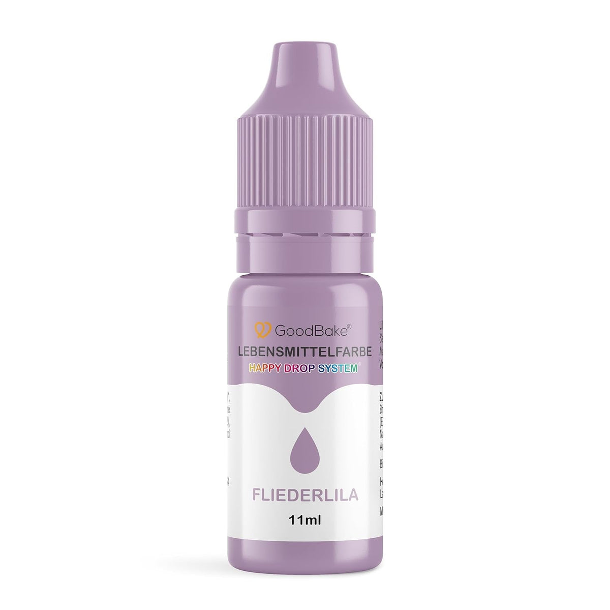 Colorant alimentar Goodbake Pastel Lilac (11 ml) – Colorant alimentar cu doză mare – Pentru colorarea prăjiturilor, fondantului, cremei de unt, macarons-urilor, băuturilor, slime-ului și multor altor obiecte. 100% vegan