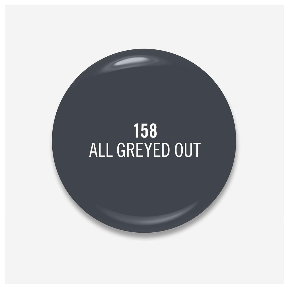 Rimmel K&F Nail 158 All Grayed Out körömlakk