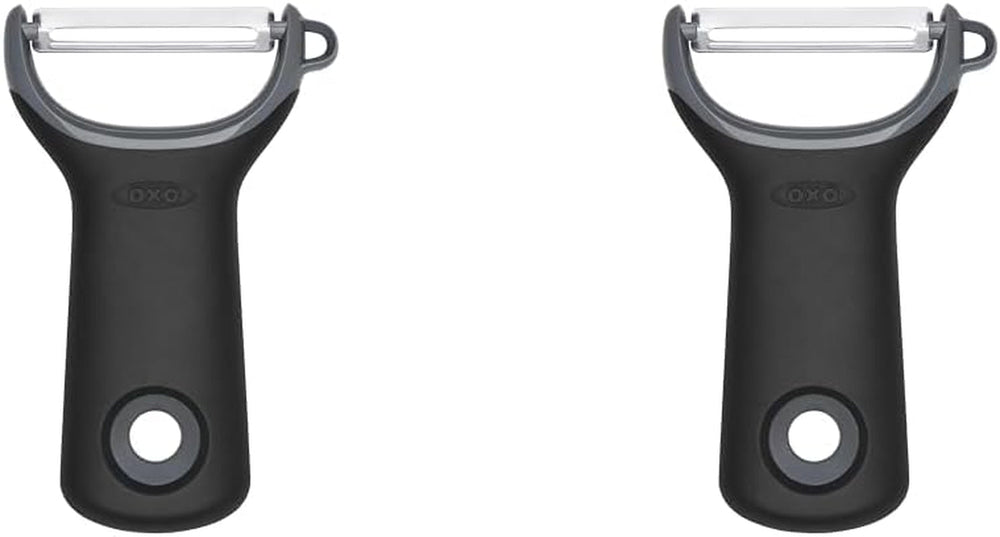 OXO Good Grips peeler cu funcție julienne, negru Peeler OXO 2 bucati Peeler Y