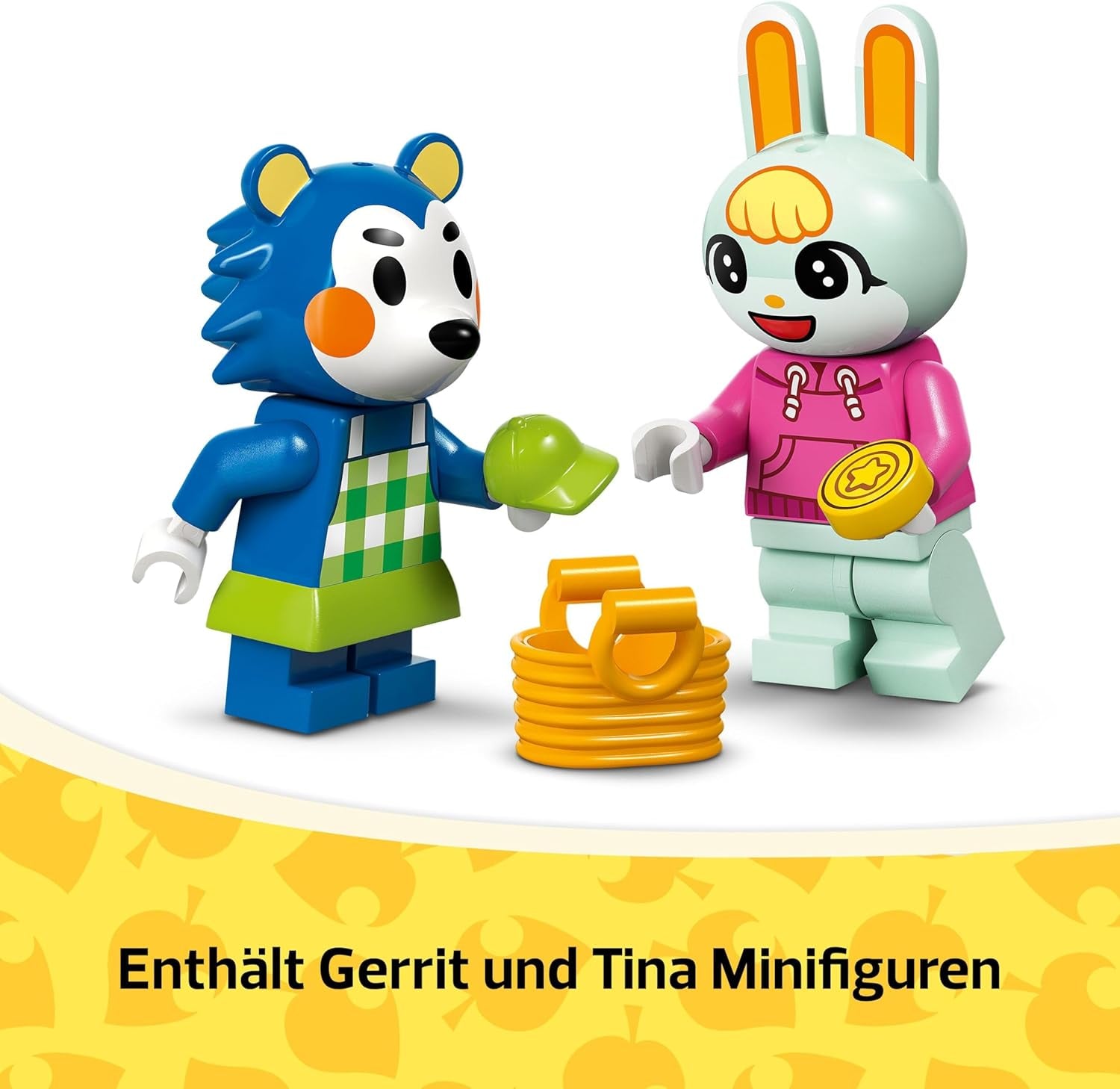 LEGO Animal Crossing Tailoring Sisters Kreatív szerepjátékos építőkészlet, ajándék lányoknak, fiúknak és videojáték-rajongóknak 6 éves kor felett, 77055 kalandjátékkészlet építőkészletek Besuche den LEGO-Store