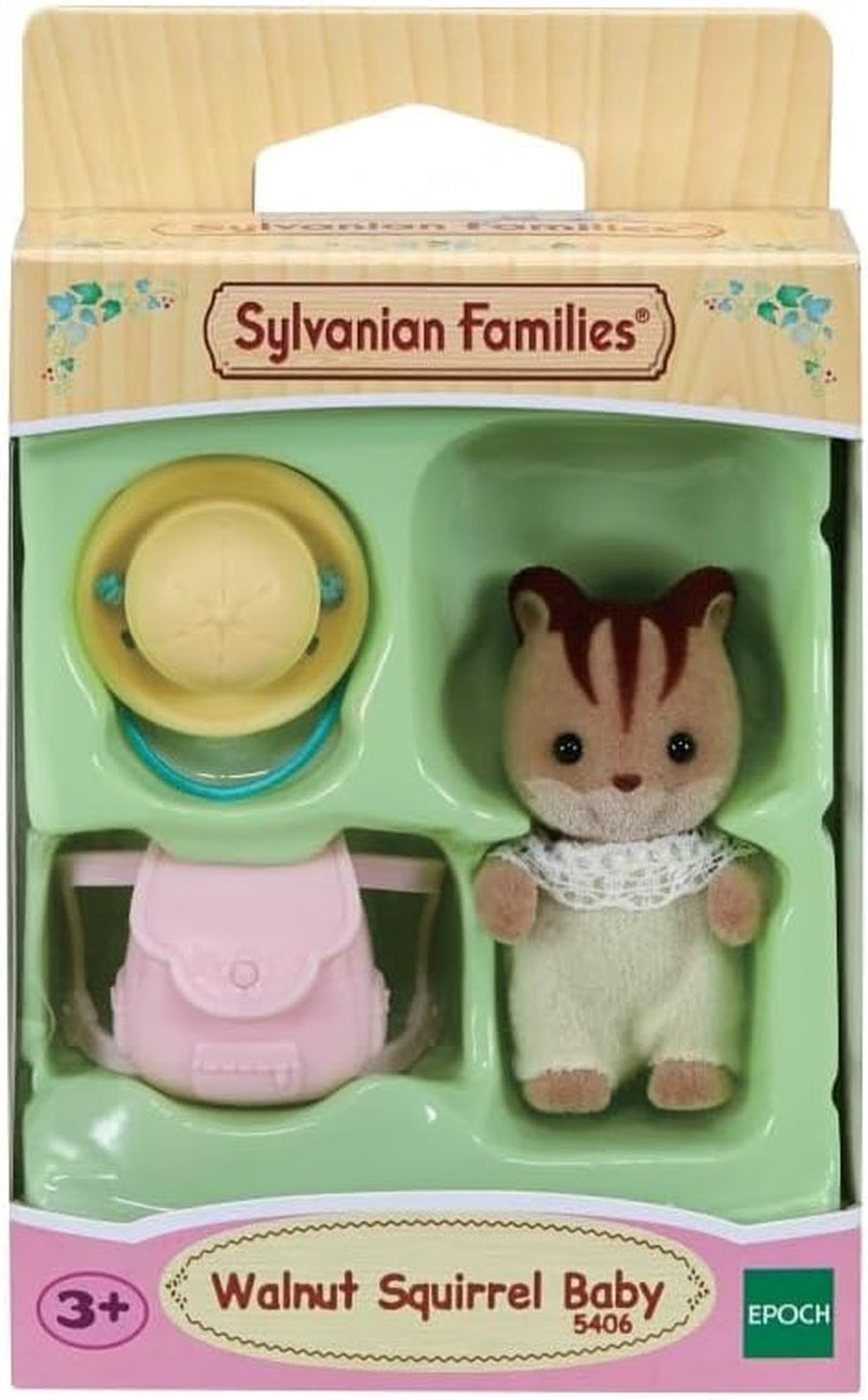 Sylvanian Families 5406 Walnut Squirrel Baby - Figuri pentru casa de păpuși Papusi Naty Shop