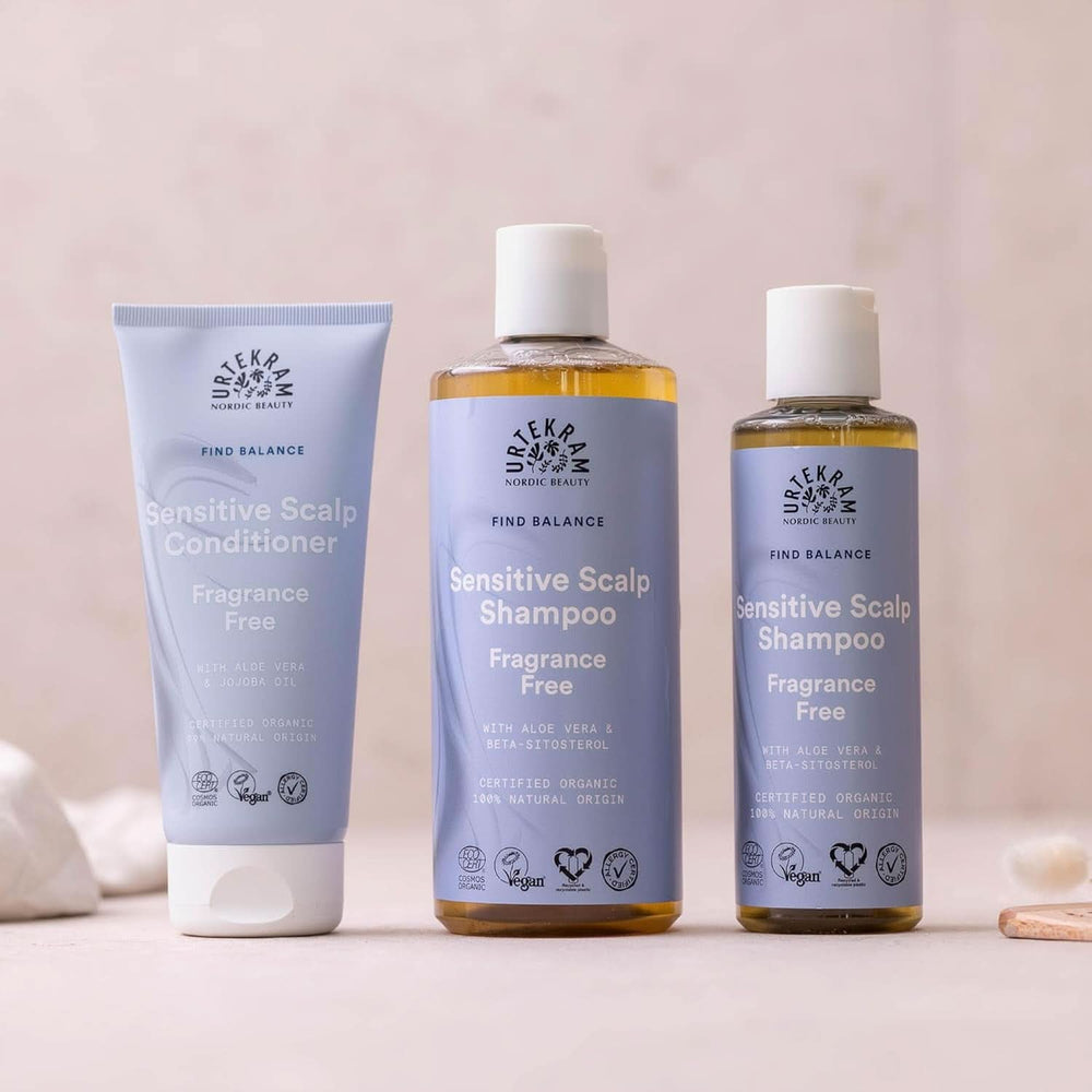 Urtekram Șampon - fără parfum, echilibrat, sensibil 500 ml Duș și baie Naty Shop