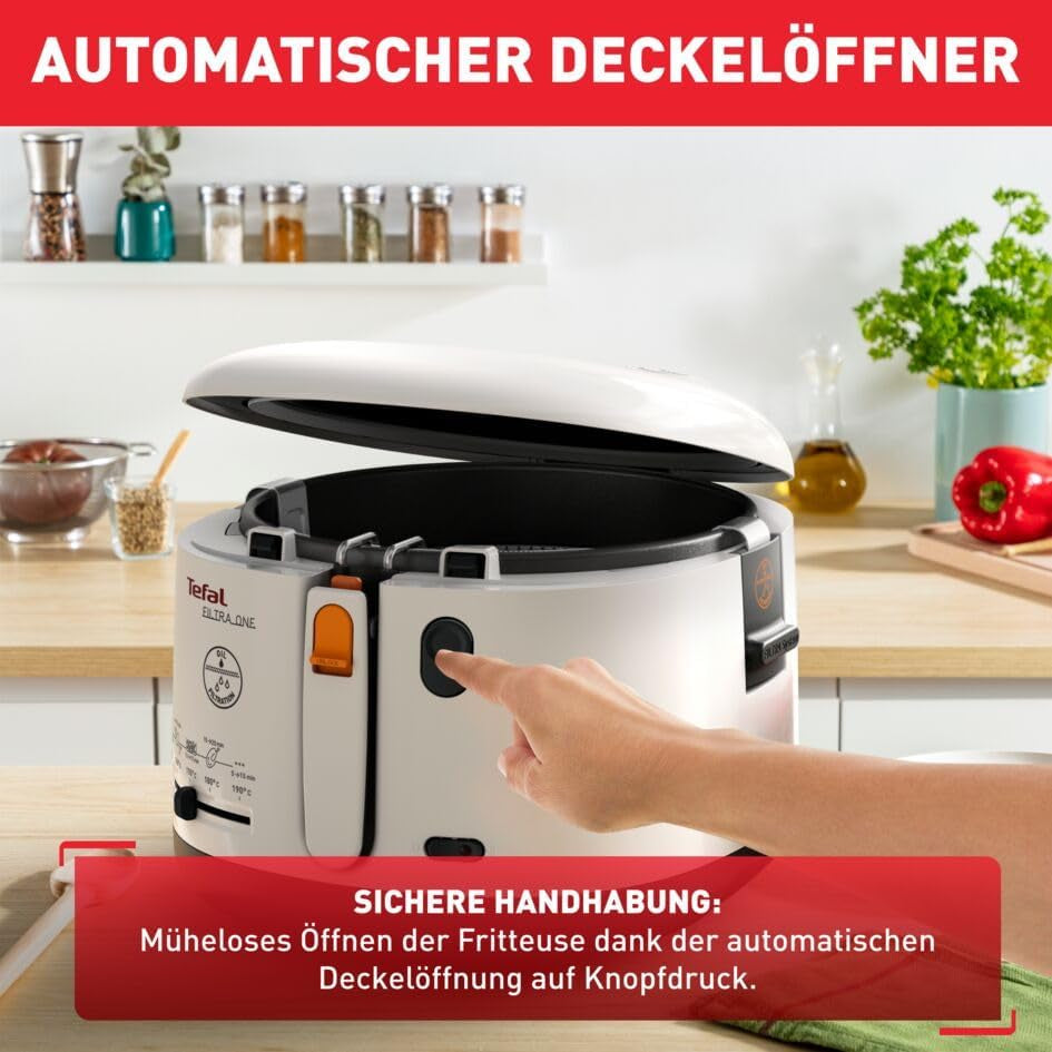 Tefal FF1631 Filtra One olajsütő, 1900 W, Kapacitás 1,2 kg Háztartási gépek Naty Shop