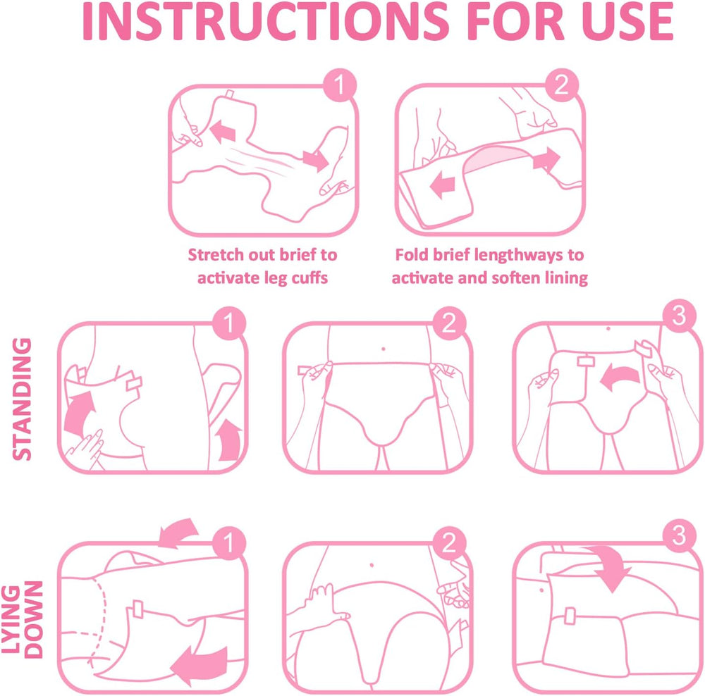 Felnőtt mintás pelenka 5500-5800 ml, 10 db - Baby Usagi (XL)